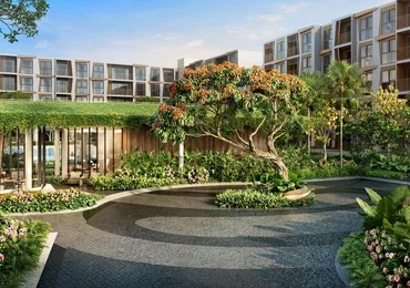 Rhea by Sansiri resort condo - entrance