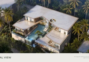 AYANA Soluna Villas exterior arial view