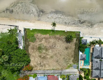 Nathon Town Beach Land - Bird eye view