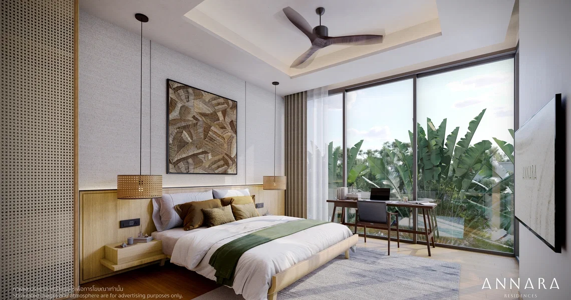 ANNARA Residences bedroom with view
