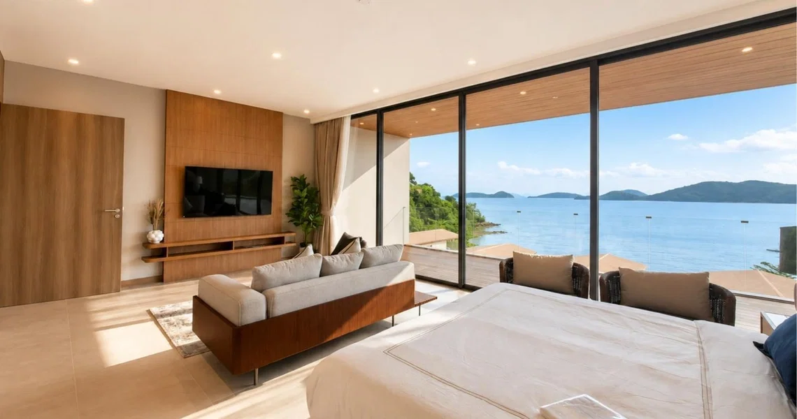 Maison Marina Panwa Living Toom with View