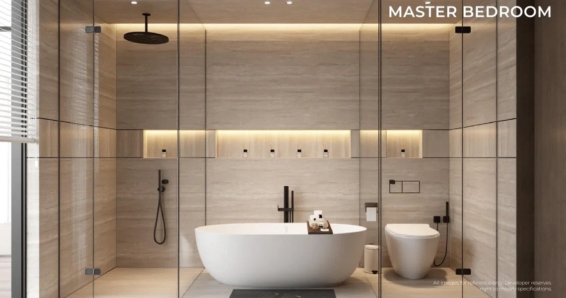AYANA Soluna Villas bath with tub