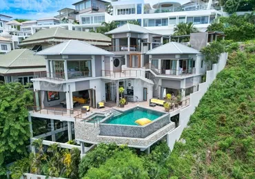 Villa Azure - Bird eye view