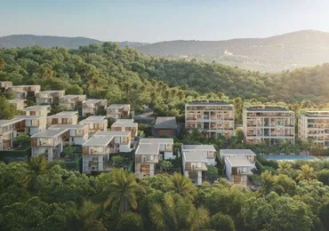 Kiara Reserve Residences - aerial view